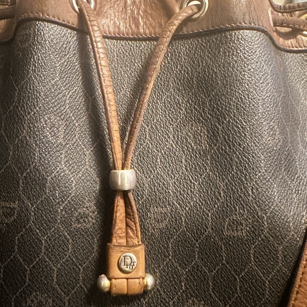 Vintage Dior bucket bag